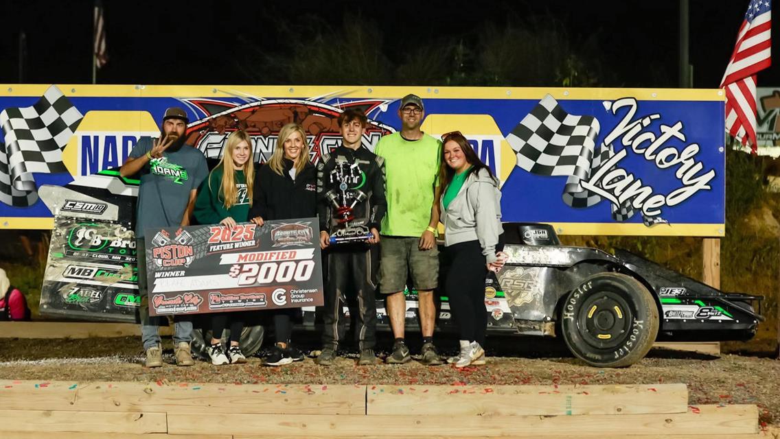 Blake Adams sweeps weekend at Granite City Motor Park; grabs four checkered flags