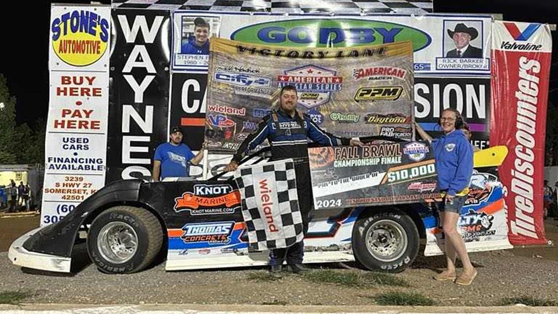 AJ Hicks Picks Up the Biggest Victory of His Career in a Thriller At Lake Cumberland Speedway