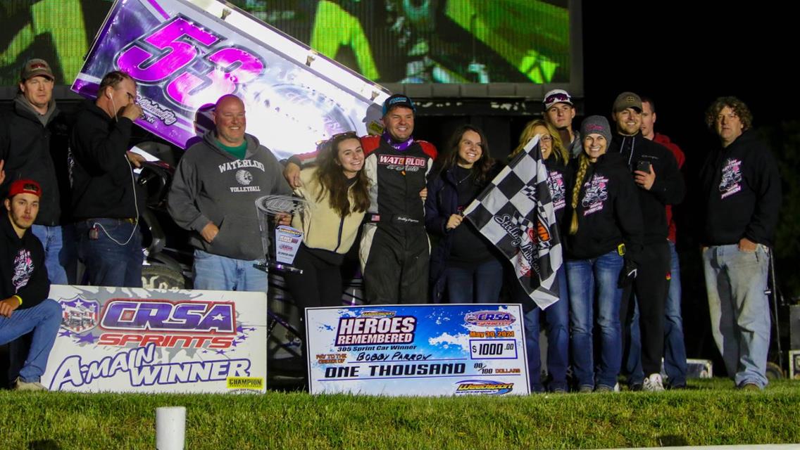 Parrow Powers To Second-Straight CRSA Sprints Victory at Weedsport