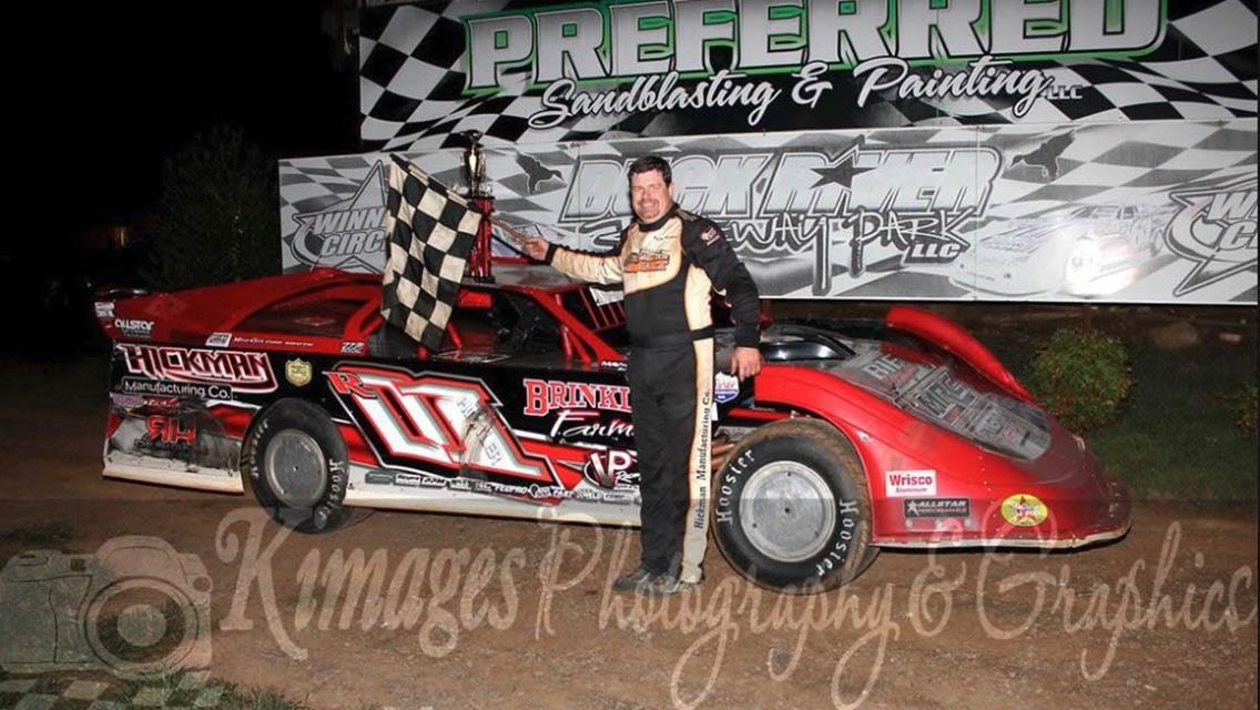Hickman Wins in Crate Late Model at Duck River Raceway Park