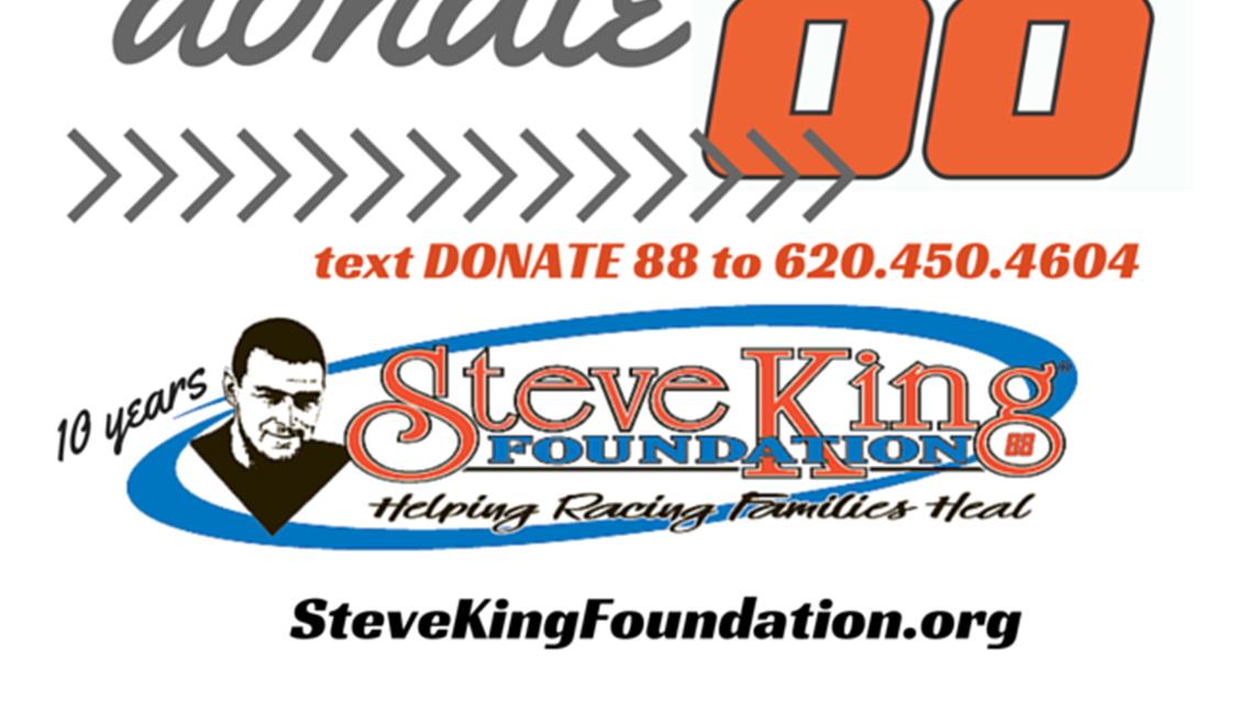 Steve King Foundation commemorates 10 years with launch of donate 88 fundraising campaign