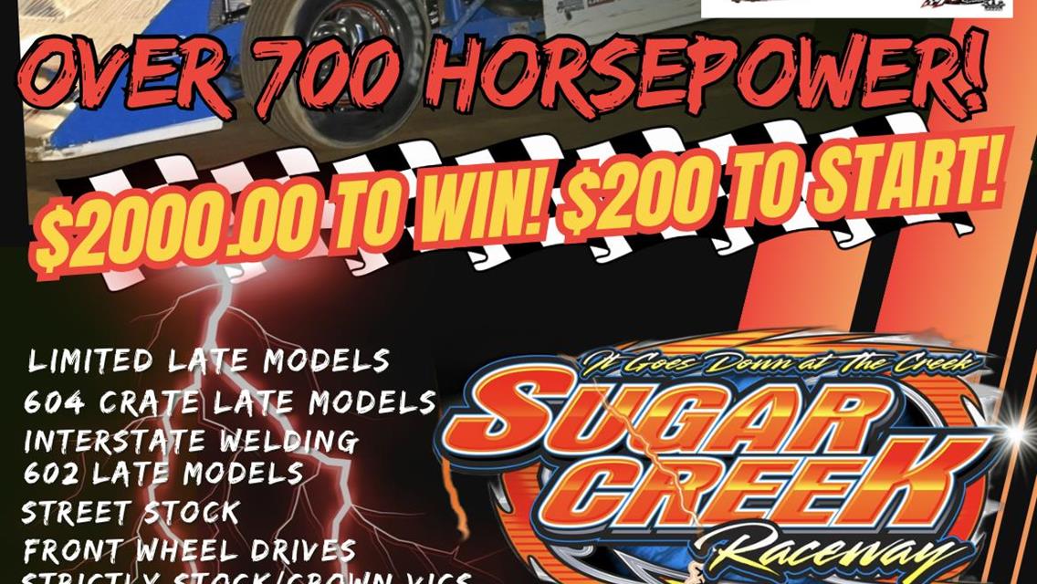 Cumberland Plateau Open Wheel Modifieds Visit Sugar Creek August 31st!