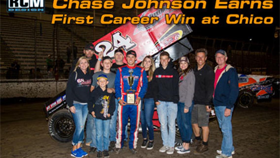 Chase Johnson Earns First Career Win at Chico