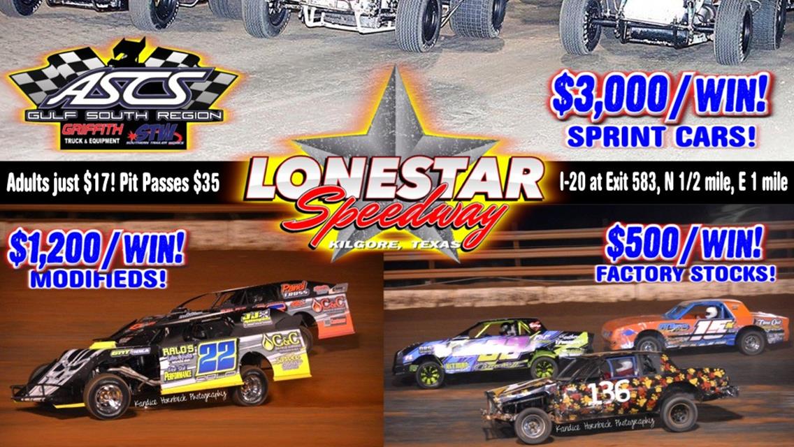 THUNDER on the HIGH BANKS - SATURDAY AUGUST 20th at LONESTAR!