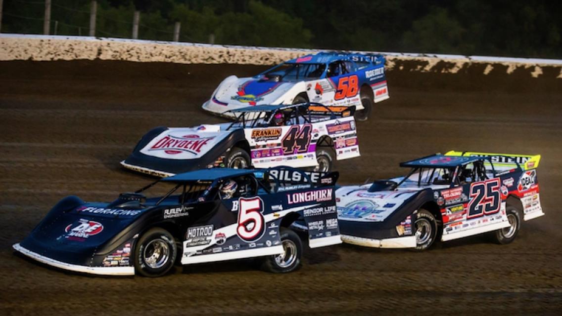 Deer Creek Speedway (Spring Valley, MN) – Lucas Oil Late Model Dirt Series – NAPA Auto Parts Gopher 50 – July 6th-8th, 2023. (Heath Lawson photo)