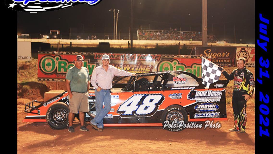 Josh McGaha takes his 100th WIN and all other winners of 7/31/21