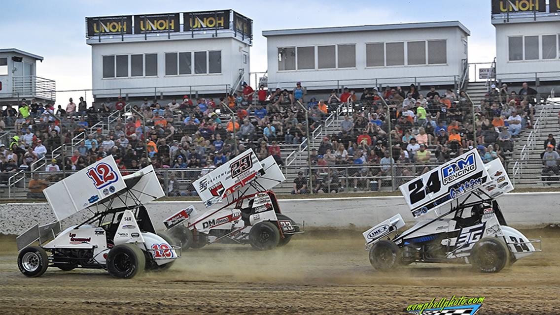 Bowersock wins rain shortened modified feature, NRA Sprints and Thunderstock features to be made up at later date