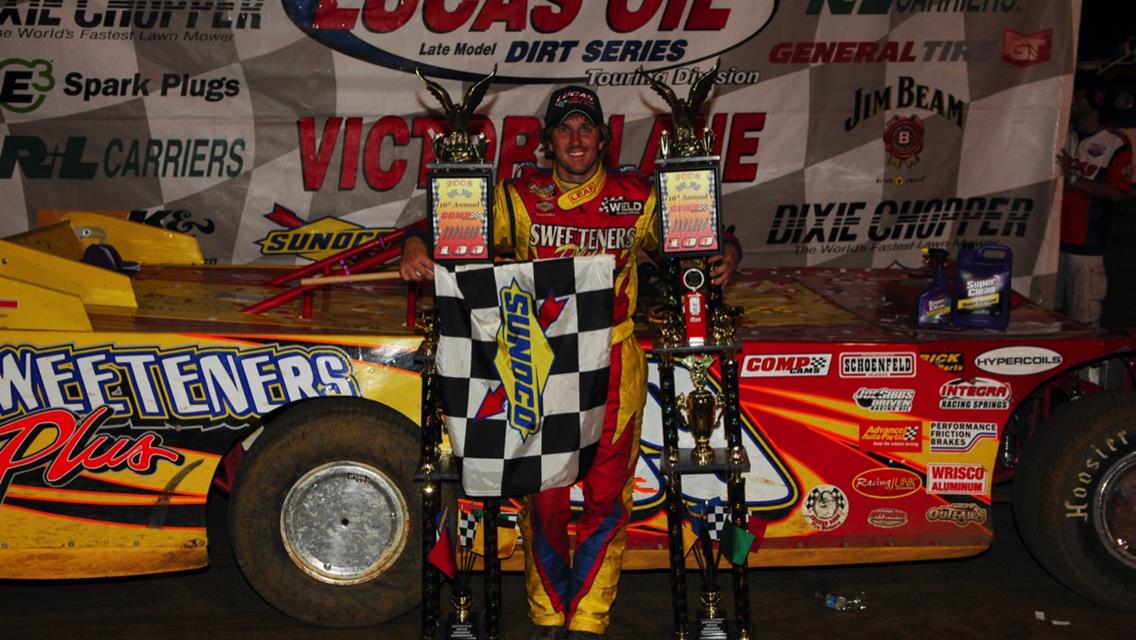 Tim McCreadie Scores Biggest Win of Dirt Late Model Racing Career in the COMP Cams Topless 100 at Batesville