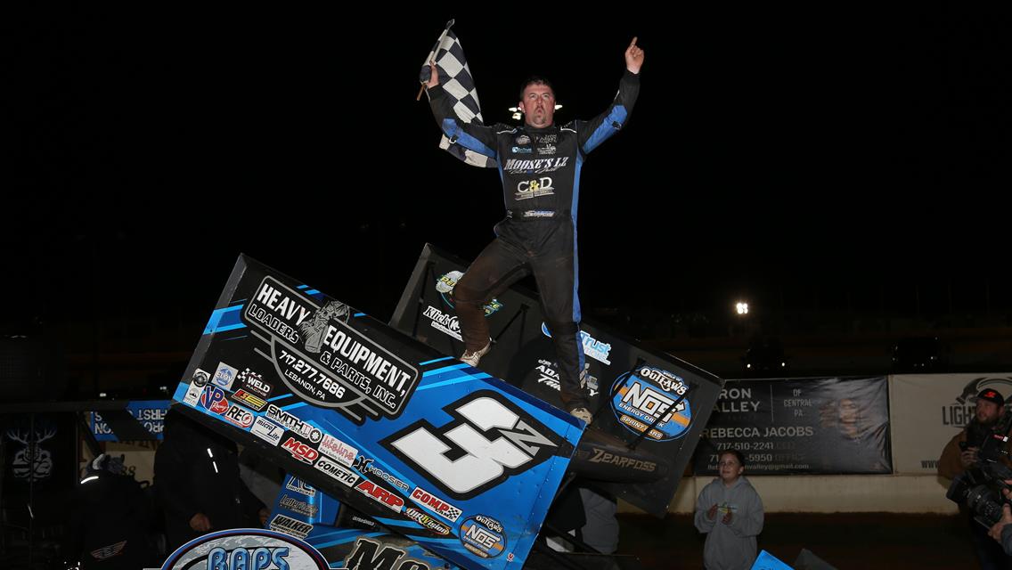 Zearfoss Breaks Through with Sprint Showdown Victory at BAPS Motor Speedway