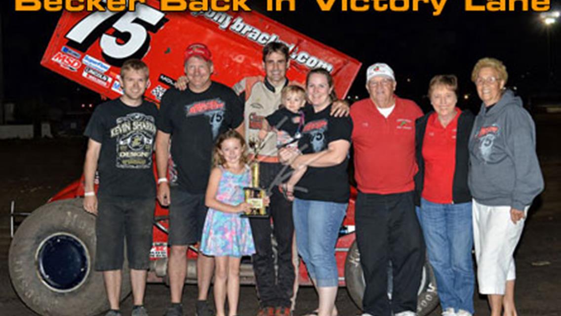 Becker Back in Victory Lane