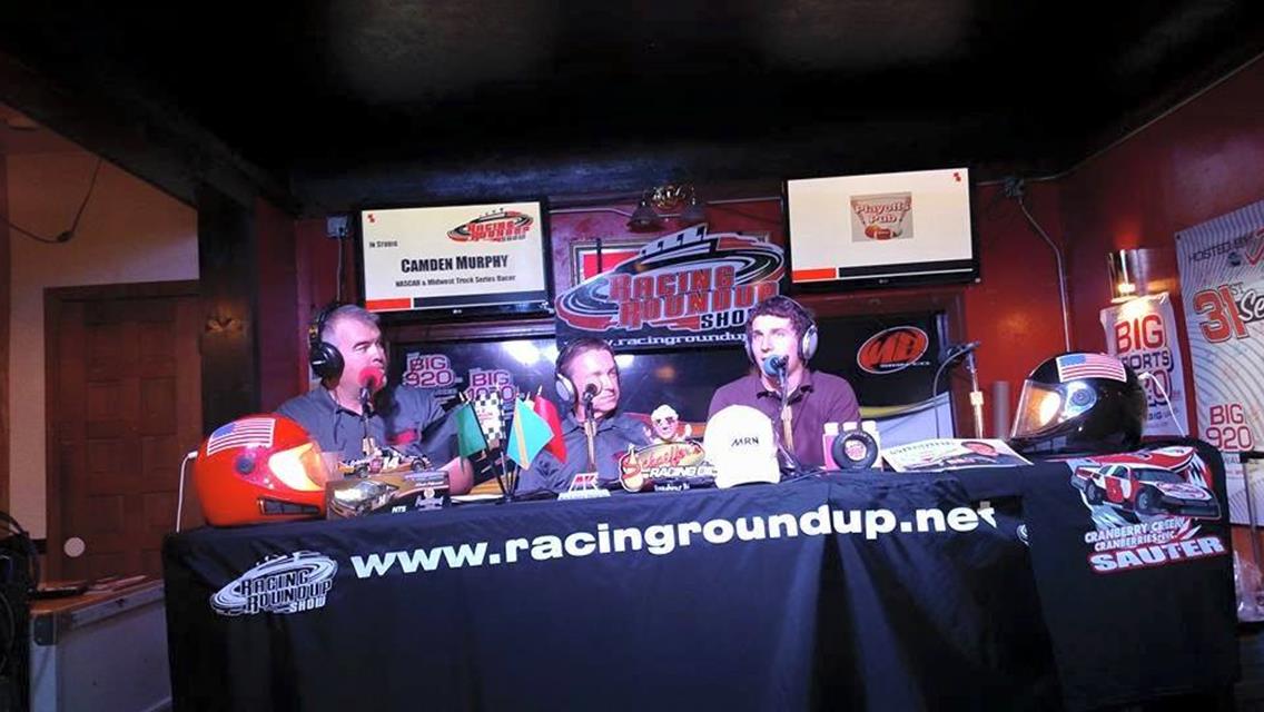 Camden Joins Host Jim Tretow on Racing Round Up