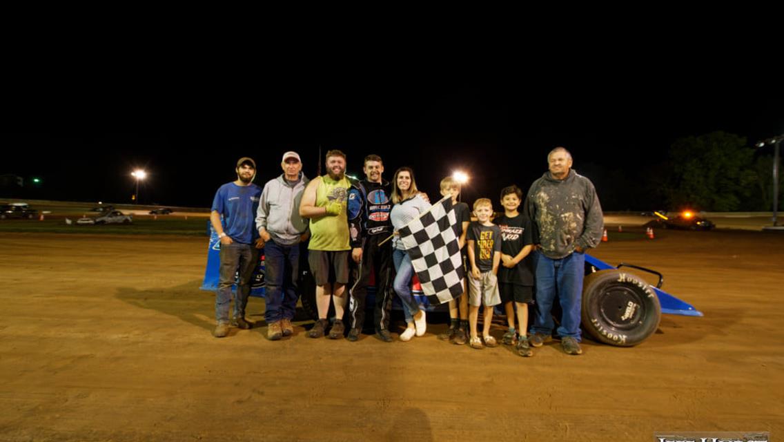 Carpenter Show at Ohio Valley Speedway; Isaac Chapple Picks Up Win in BOSS Sprints