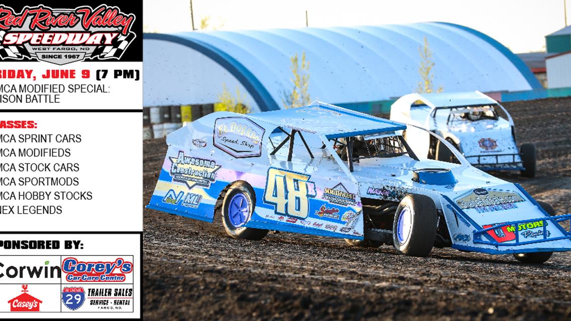 NEXT RACE: Friday, June 9 - IMCA Modified Special: Bison Battle
