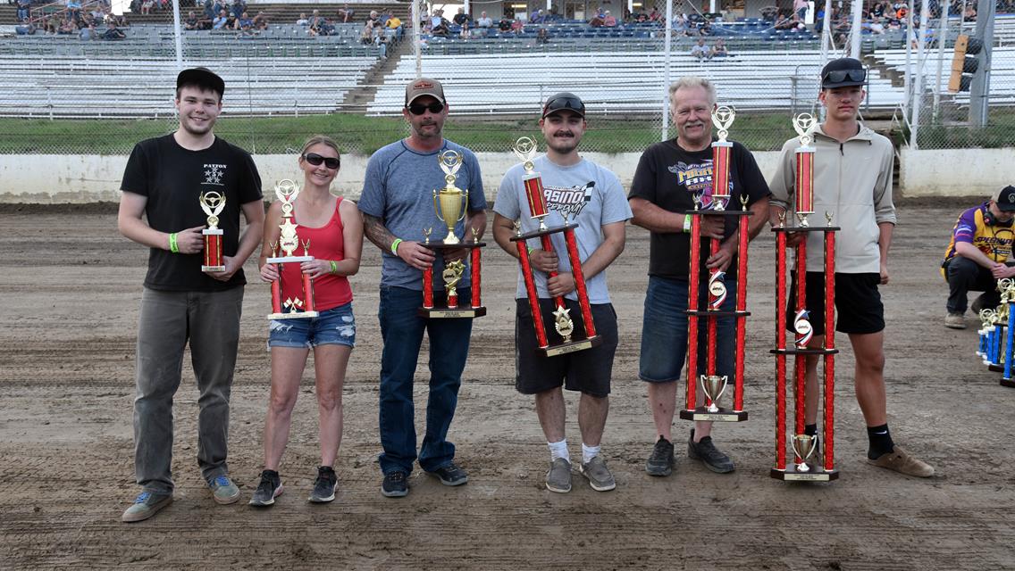 2025 Black Hills Speedway Point Trophy Winners!