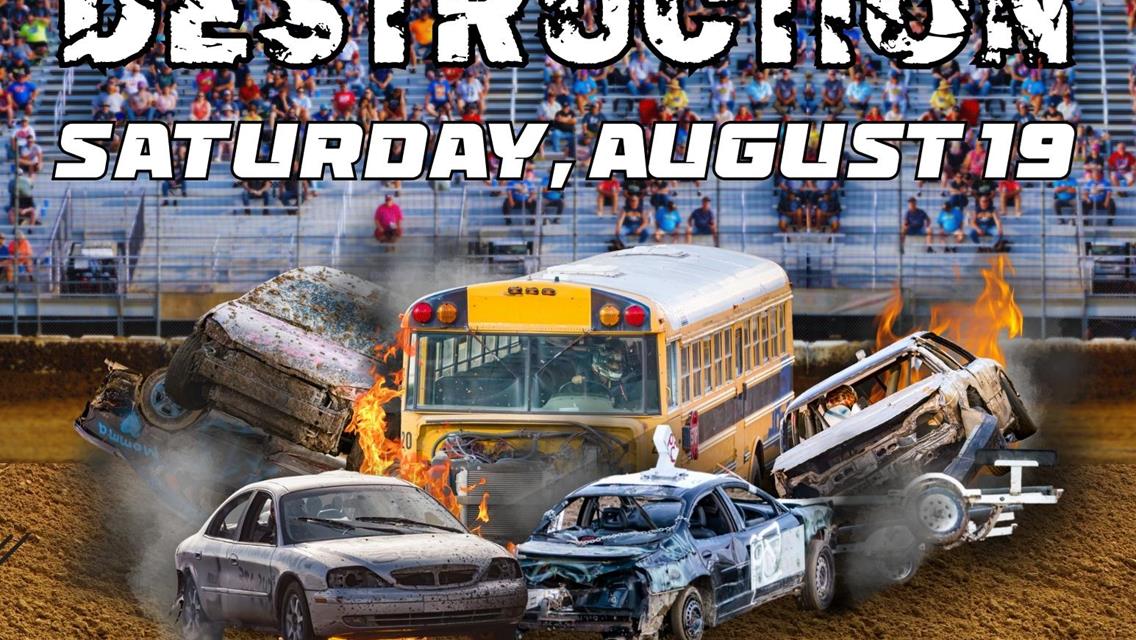 Grub Getter $1,000 to Win Night of Destruction Coming Up!