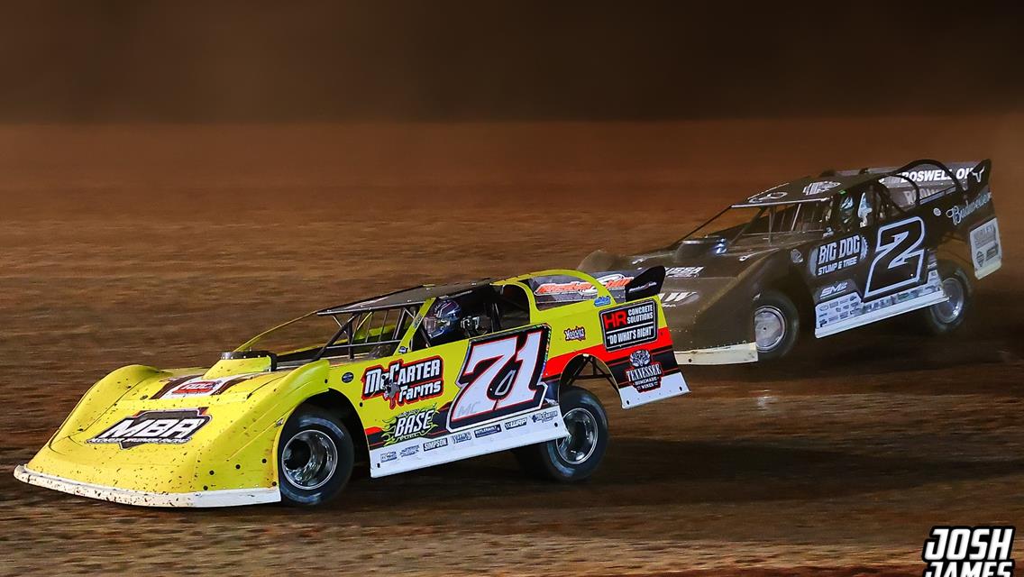 I-75 Raceway (Sweetwater, TN) – Hunt the Front Super Dirt Series – Championship Kickoff – March 8th, 2025. (Josh James Artwork)