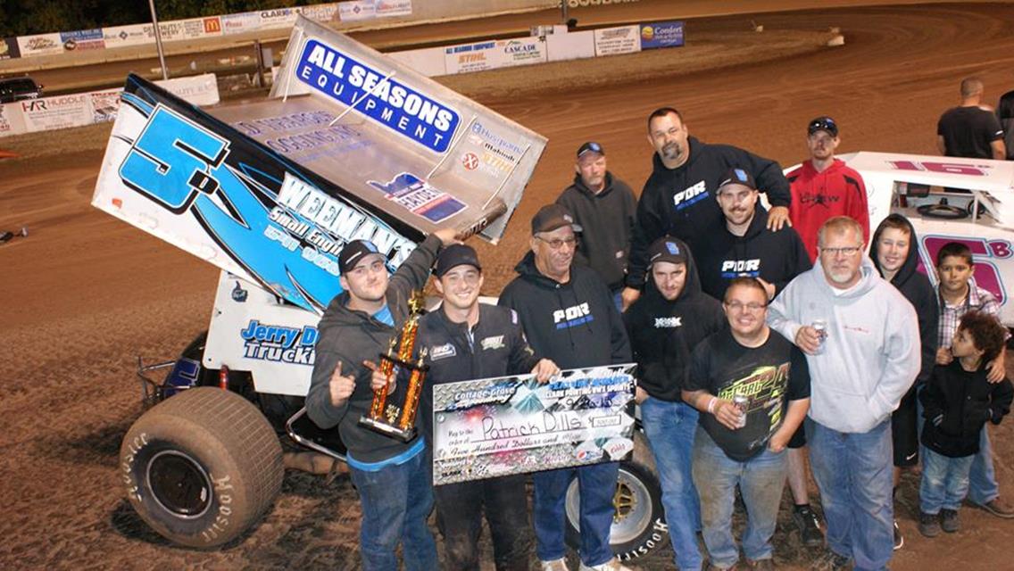 Dills Claims Cottage Grove Championship after Dominating Performance in Season Finale