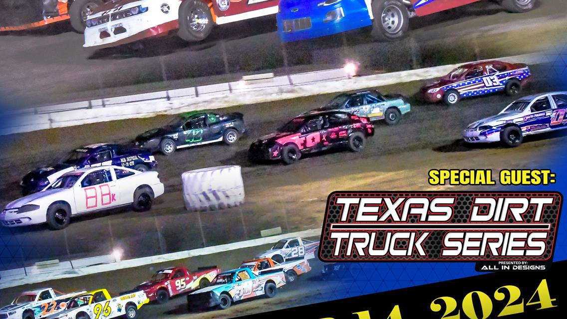 September 14th Race Day Information - Welcome back Texas Dirt Truck Series!