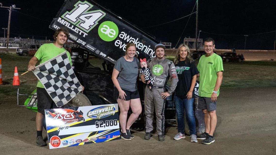 Mallett Masters ASCS Hurricane Area Super Sprints During Greenville Opener