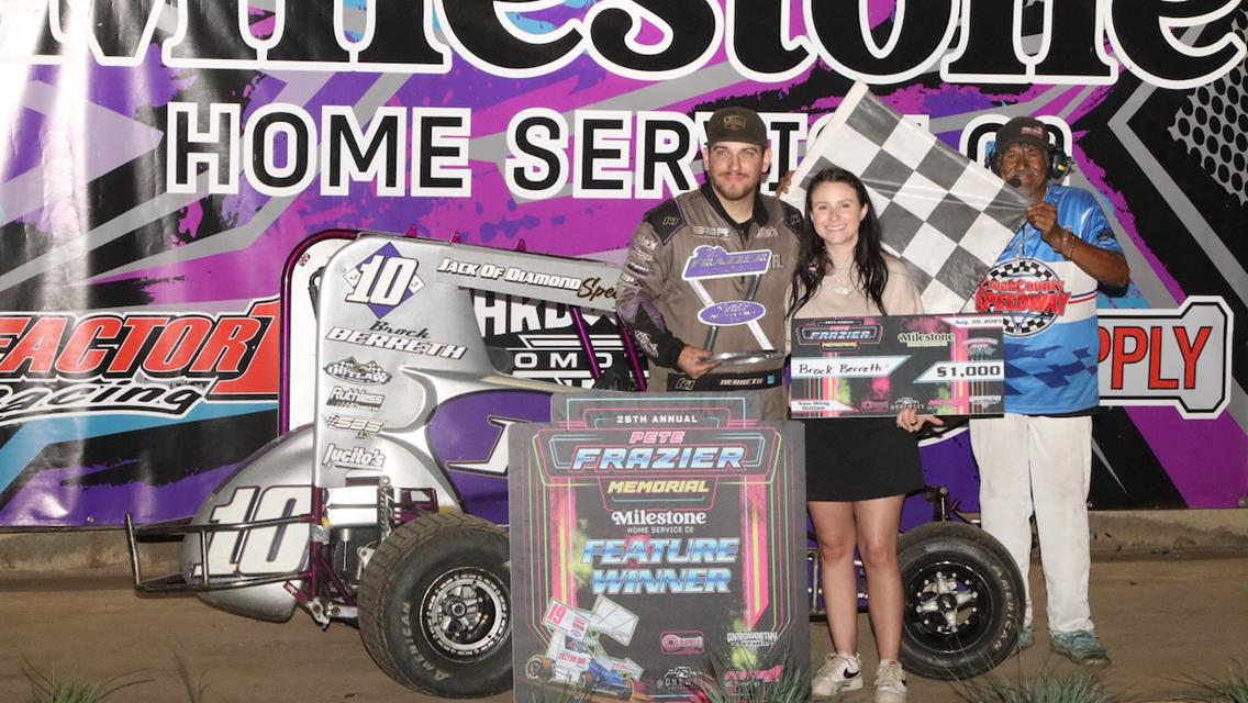 Flud, Lacombe, Berreth, Jones, Dalmolin, Simpson, and Buoy Claim Pete Frazier Memorial Championships on Saturday!