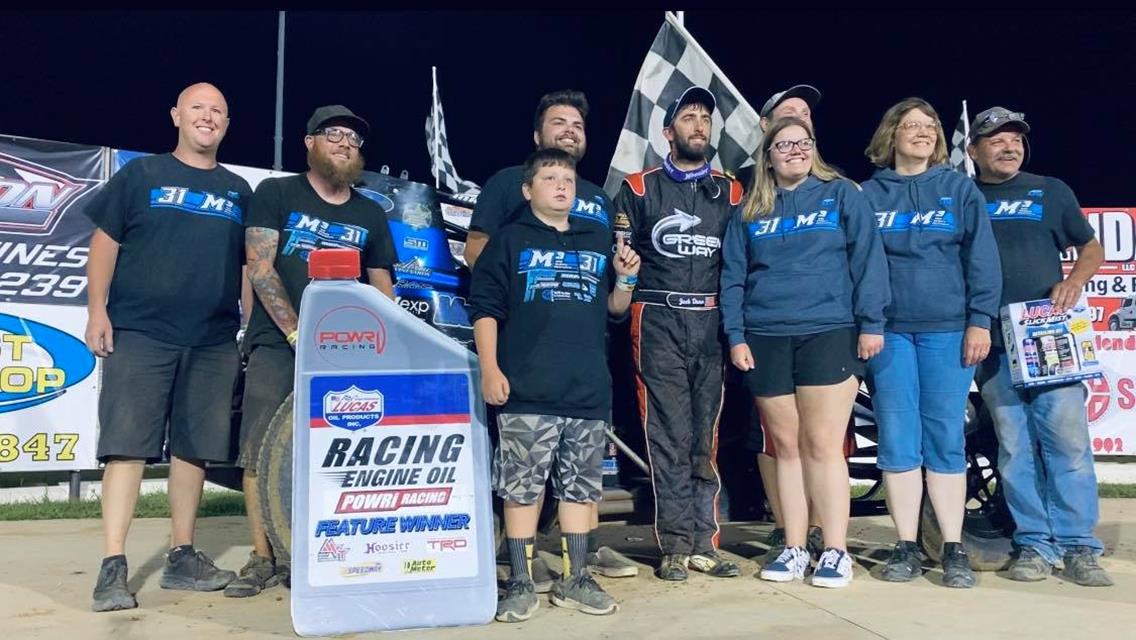 Daum Dazzles in POWRi Lake Ozark Speedway Non-Wing Nationals Finale