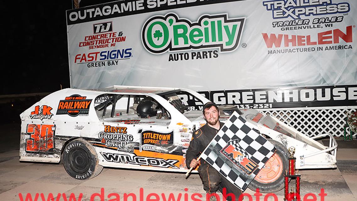 SCHEFFLER SHREDS OUTAGAMIE LATE MODEL FOES