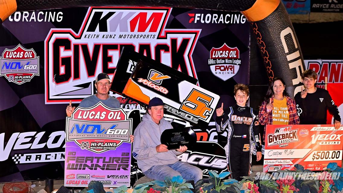 Cooper Miller Lands NOW600 Victory On Night 2 Of The KKM Giveback Classic