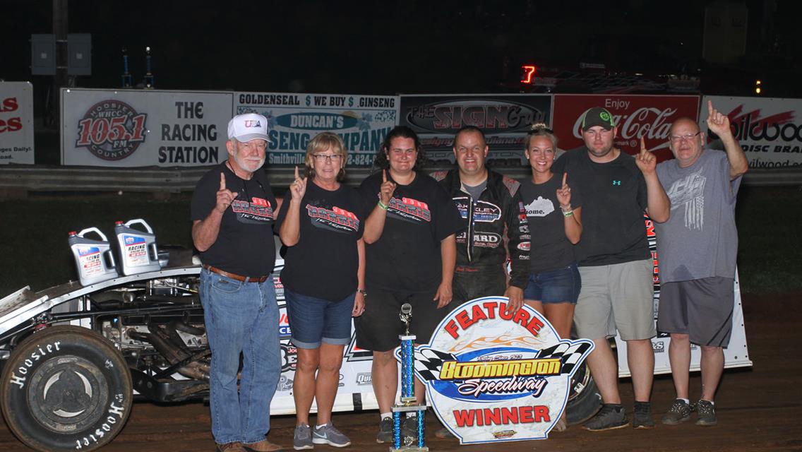 Robinson, Harris, Divine, Barr and Almanza Share Busy Bloomington Winner’s Circle as Deckard and Hehman Wrap Up Track Titles