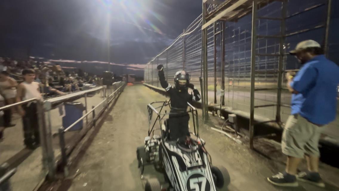 #57 Mighty Kart - Blake Queeney - Gulf Coast Speedway 7.5.25