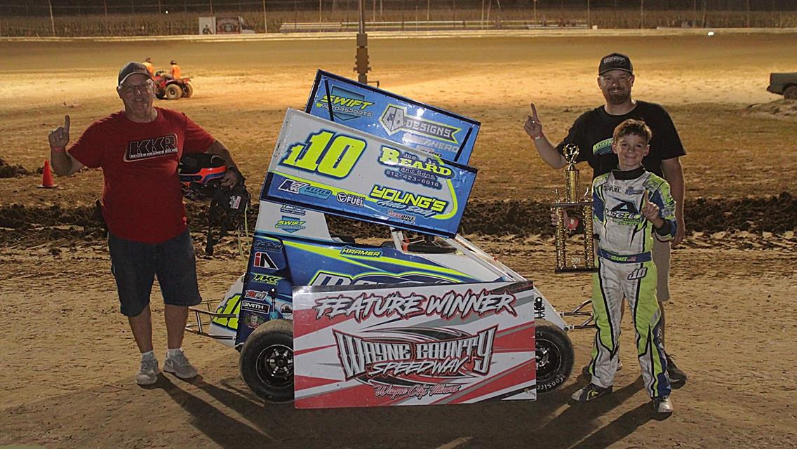 Robinson, Weger, and Kramer Run to Victory with the HART Series on Saturday at Wayne County Speedway