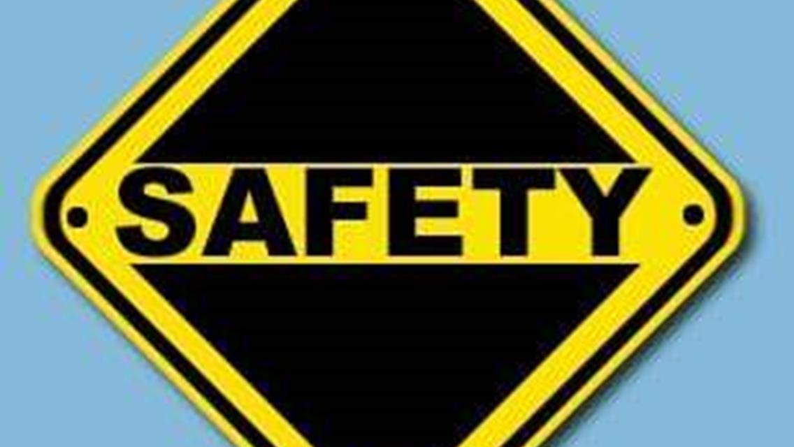 SAFETY CHECKS THIS SATURDAY, APRIL 22ND!!