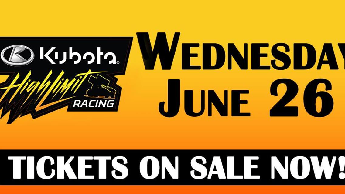 Online Tickets Available for Kubota High Limit Racing at Lake Ozark Speedway