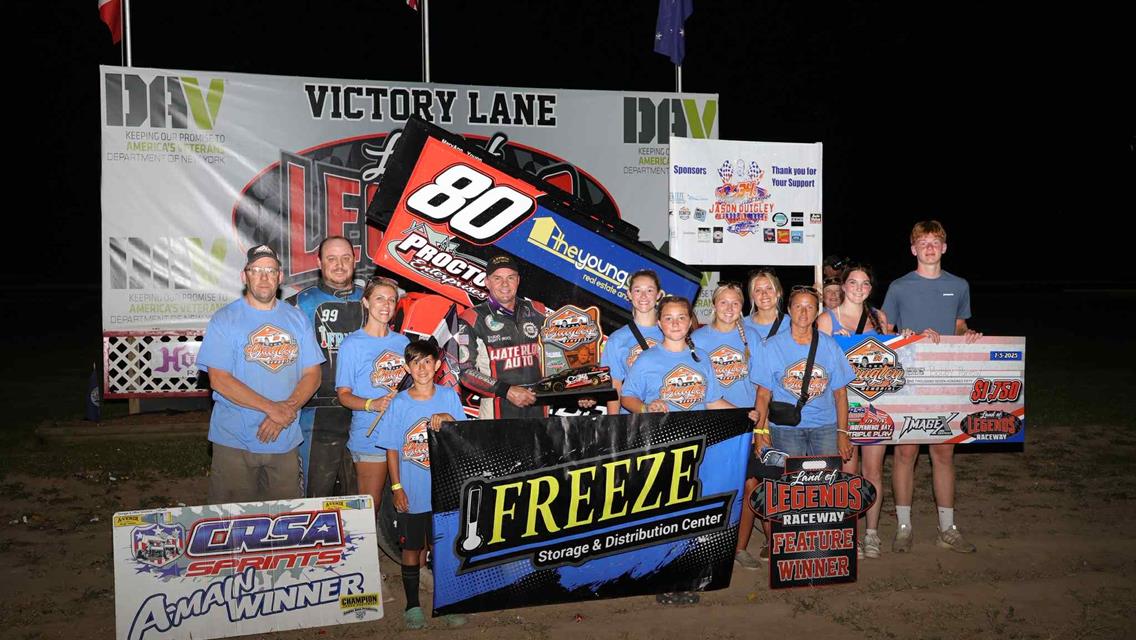 Parrow Beats the Heat to Win Jason Quigley Memorial, Scores $1750 Payday at Land of Legends