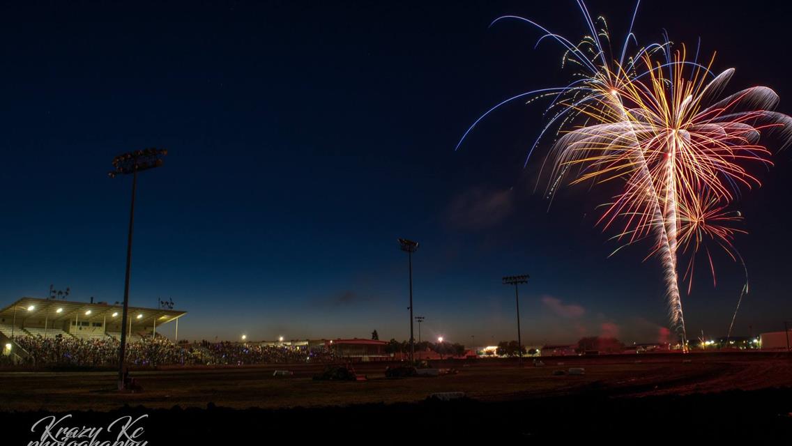 Fast Cars and Freedom Event on July 4th; Post Race Fireworks