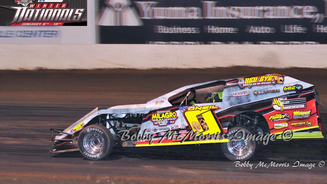 Early Exit in Desert Thunder Nationals at Central AZ Speedway