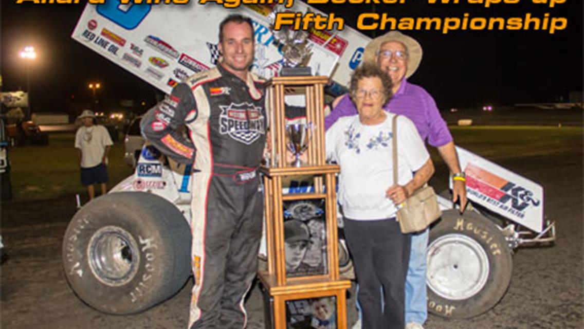 Allard Wins Again; Becker Wraps up Fifth Championship