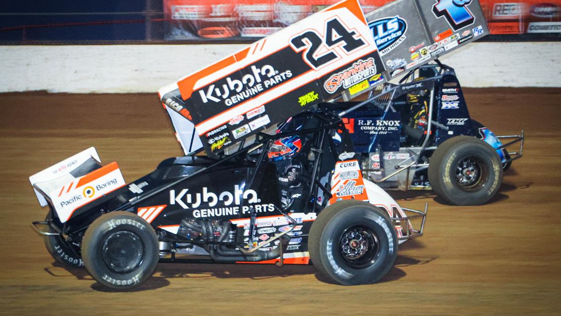 Abreu seizes Night 2 Kubota High Limit Diamond Classic win at Lucas Oil Speedway