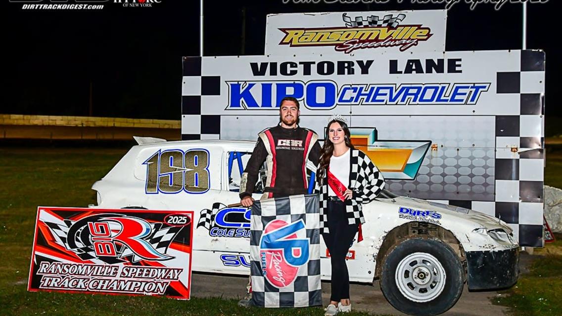 Williamson, Bansmer, Pangrazio, and Susice Claim Ransomville Track Championships