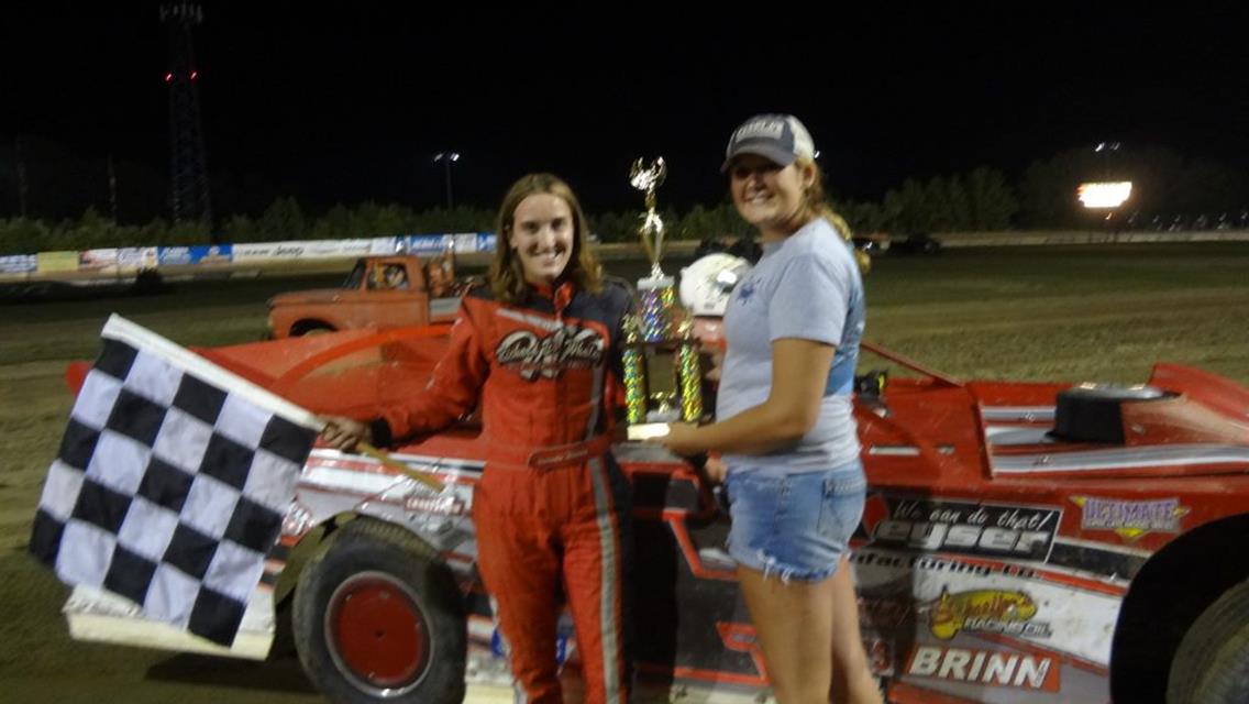 &quot;THE WILD CHILD&quot; AMANDA WHALEY BECOMES 11 DIFFERENT WINNER IN LATE MODELS