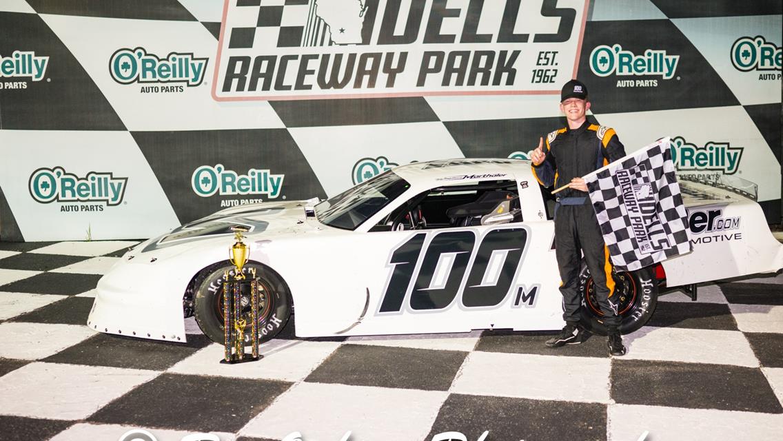 WESTON MARTHALER CAPTURES FIRST CAREER LATE MODEL WIN