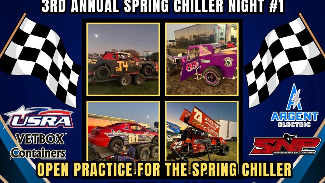 3rd Annual Spring Chiller opens the 2025 Season with Test and Tune N ight for all Racecars!