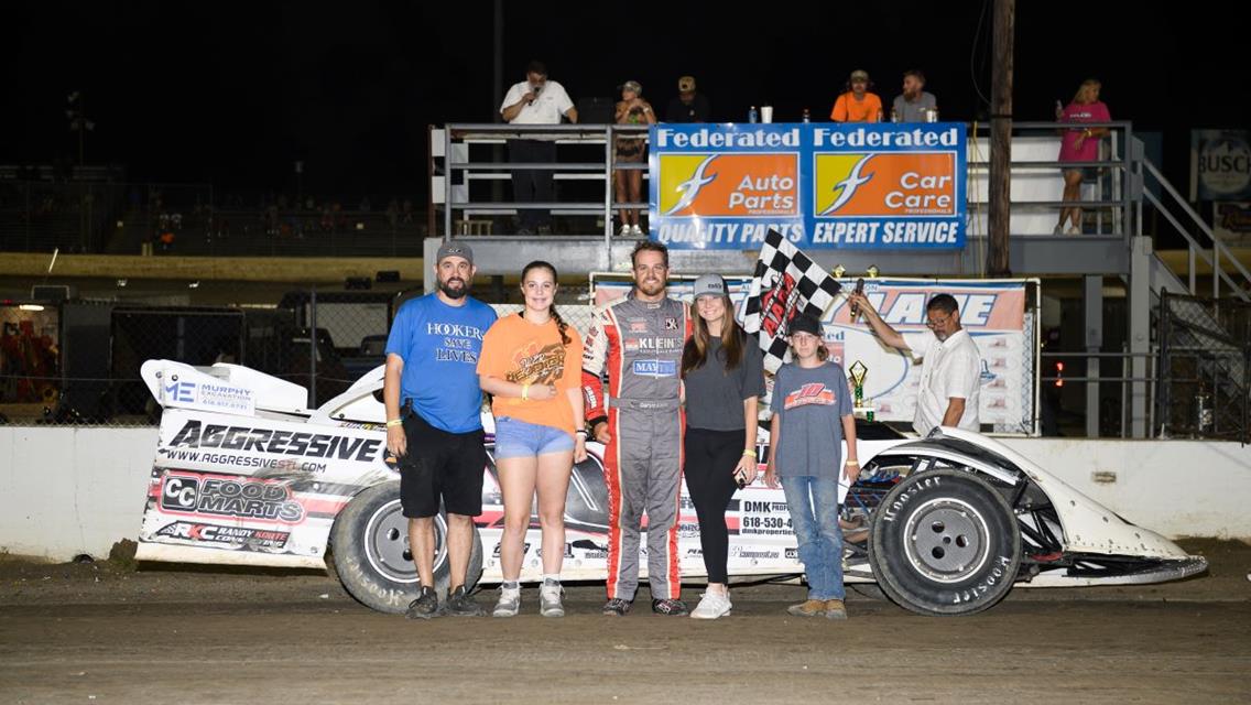 Daryn Klein, Timmy Hill, Kyle Helmick, Patrick Hawkins &amp; Keatin Lyons take wins at Federated Auto Parts Raceway at I-55!