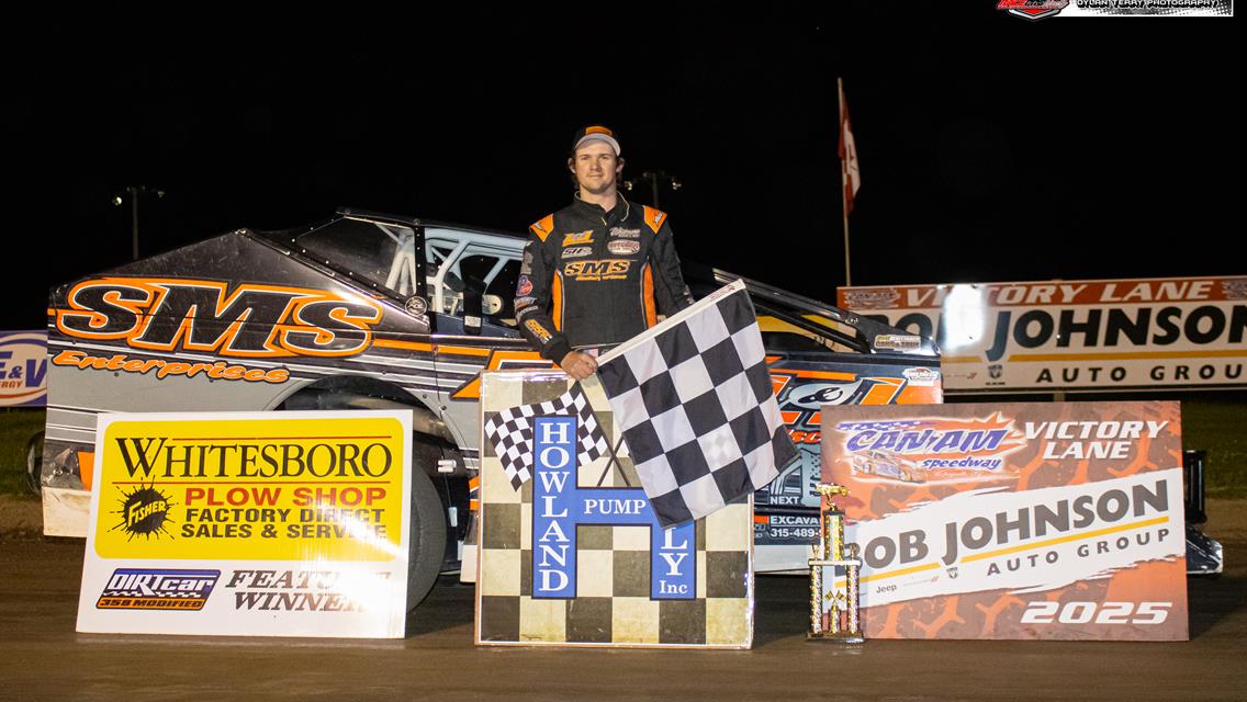 Century Mark for Hennessy, Shaw Returns to Victory Lane in Modifieds at Can-Am Speedway