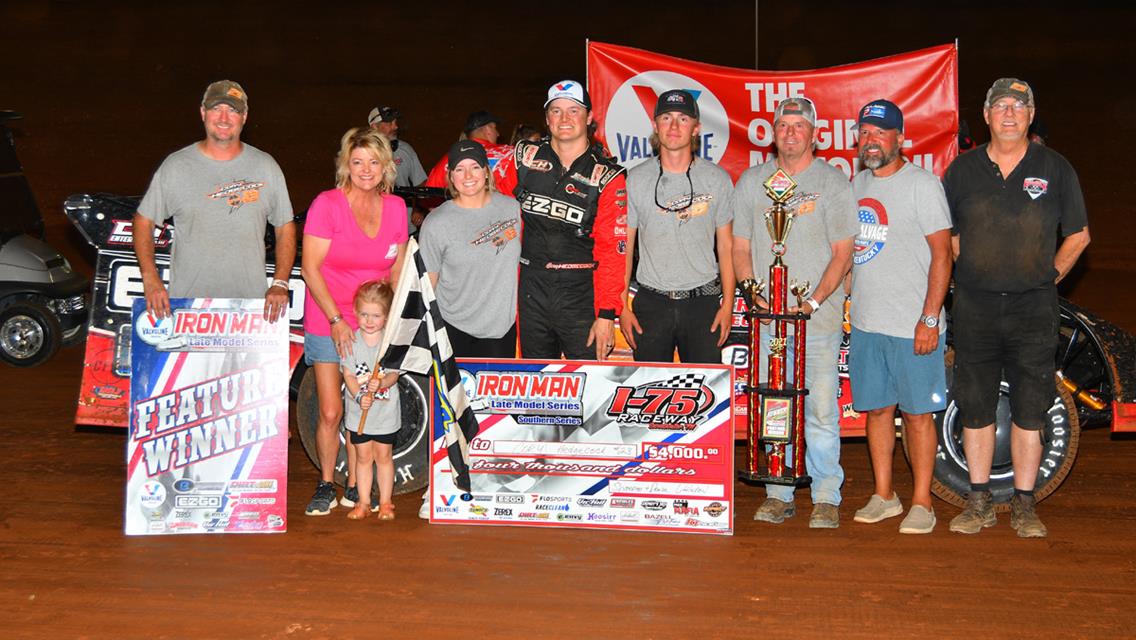 Cory Hedgecock Captures Valvoline Iron-Man Late Model Southern Series Victory at I-75 Raceway