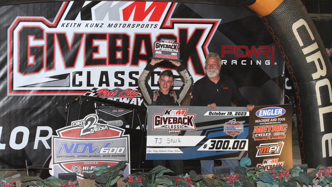 TJ Stark Tops Thursday&#39;s KKM Giveback Classic Prelim In NOW600 Restricted Non-Wing Competition
