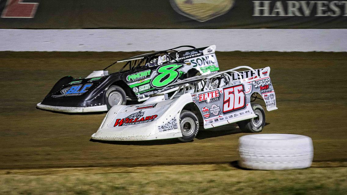 Jackson&#39;s late pass boosts him to victory in Lucas Oil MLRA Ron Jenkins Memorial finale