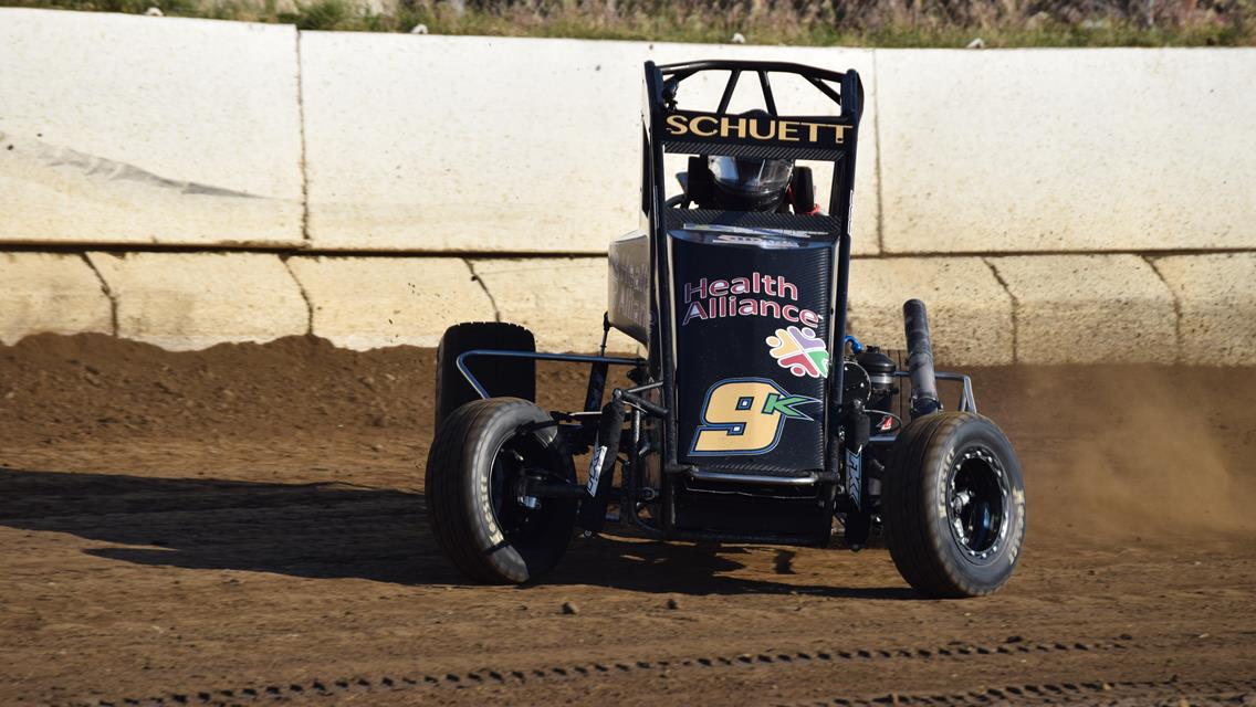 Schuett ends POWRi Speed Week with a top ten finish