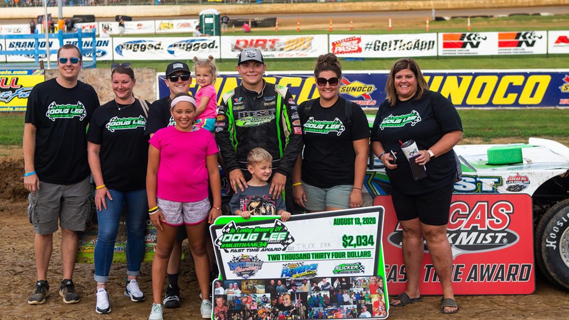 Erb lands sixth place finish in Ralph Latham Memorial at Florence