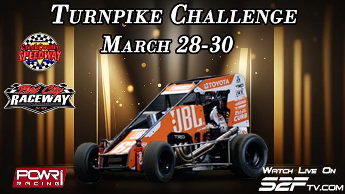 Eleventh Annual POWRi Turnpike Challenge Approaches on March 28-30
