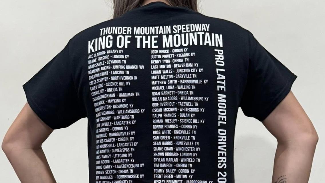 King of the Mountain Merch Drop!